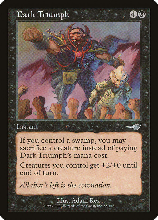 Dark Triumph 55/143 (Nemesis)  - Foil | Good Games Morley