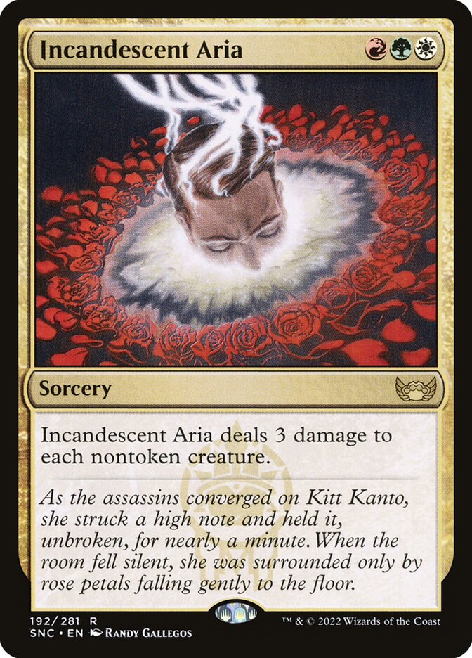 Incandescent Aria 192 (Streets of New Capenna)  - Foil | Good Games Morley