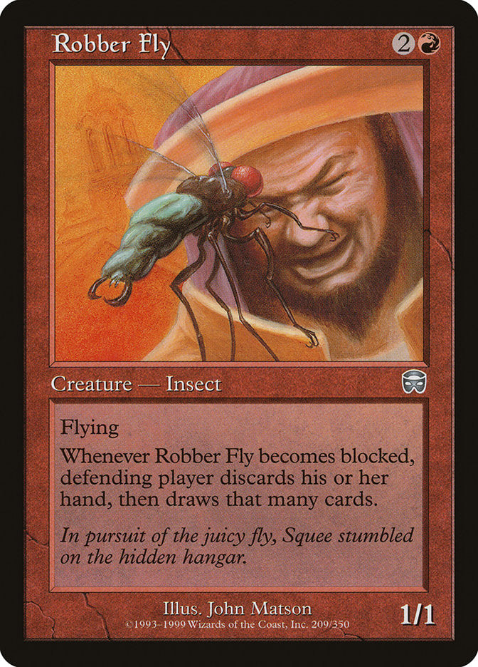 Robber Fly 209/350 (Mercadian Masques)  - Foil | Good Games Morley