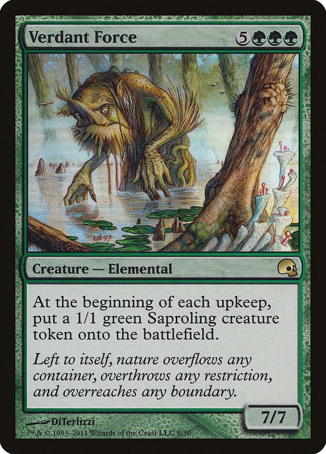 Verdant Force 8/50 (Premium Deck Series: Graveborn)  - Foil | Good Games Morley