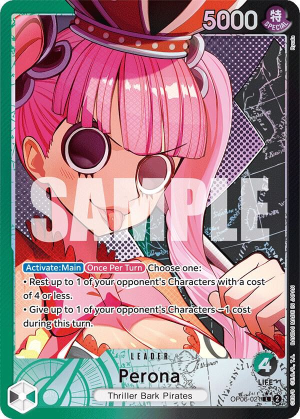 Perona OP06-021 (Wings of the Captain)  - Alternate Art Foil | Good Games Morley