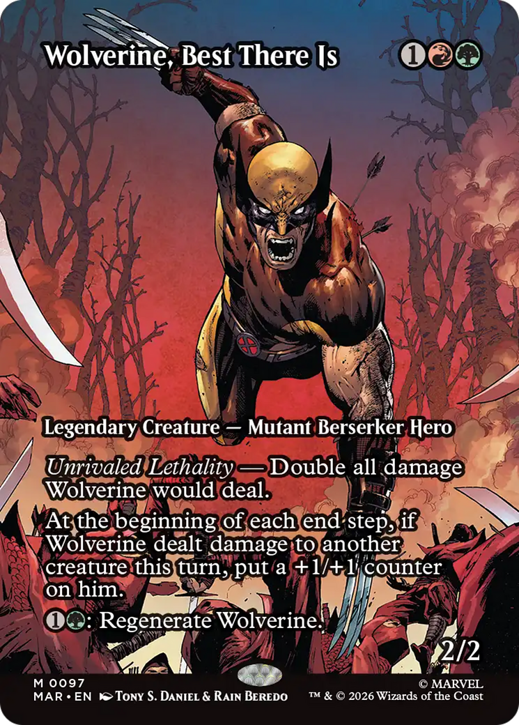 Wolverine, Best There Is (Borderless) [Marvel Universe: Eternal-Legal] | Good Games Morley