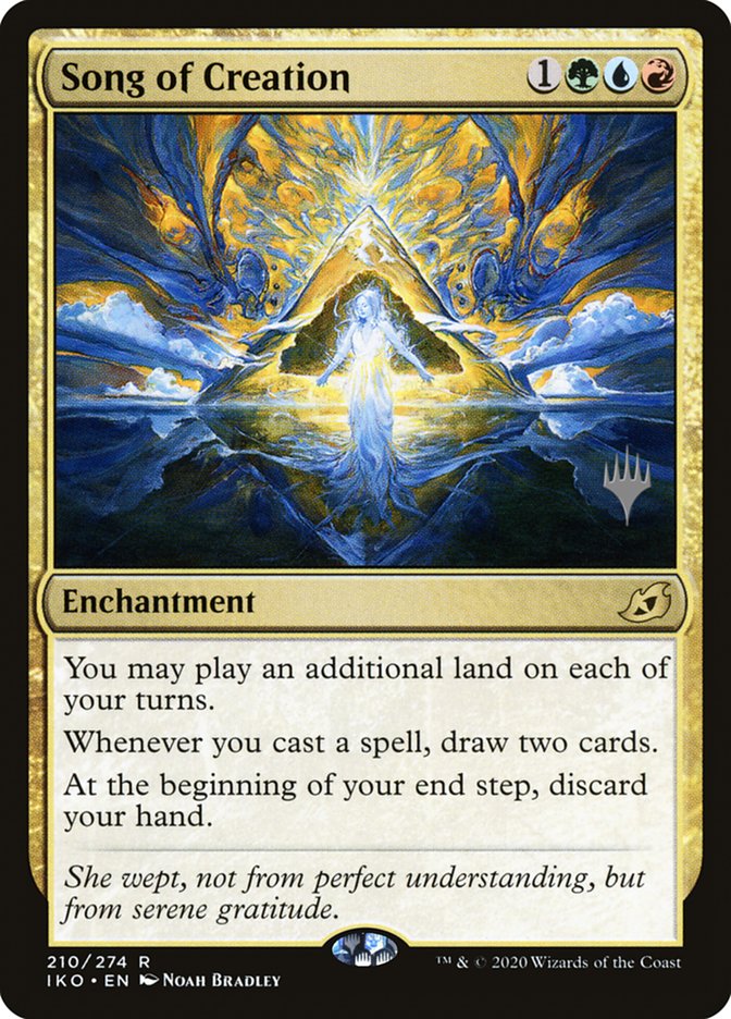 Song of Creation (Promo Pack) [Ikoria: Lair of Behemoths Promos] | Good Games Morley