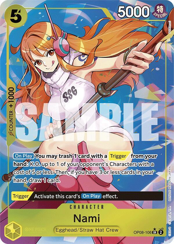 Nami OP08-106 (Two Legends)  - Alternate Art Foil | Good Games Morley
