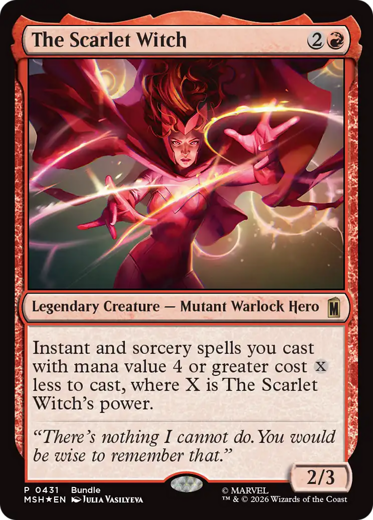 The Scarlet Witch (Bundle) [Marvel Super Heroes Promos] | Good Games Morley
