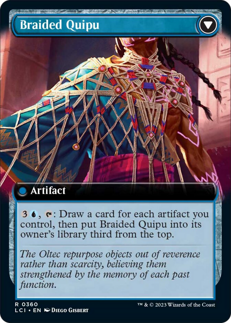 Braided Net // Braided Quipu (Extended Art) [The Lost Caverns of Ixalan] | Good Games Morley