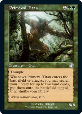 Primeval Titan 365/289 (Time Spiral: Remastered)  | Good Games Morley