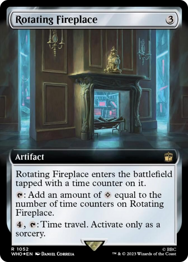 Rotating Fireplace (Extended Art) (Surge Foil) [Doctor Who] | Good Games Morley