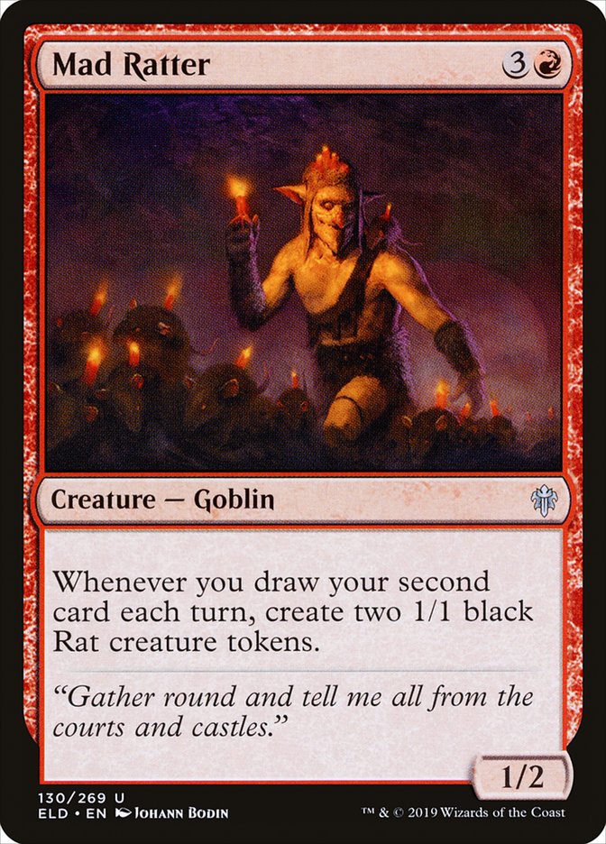 Mad Ratter 130/269 (Throne of Eldraine)  - Foil | Good Games Morley