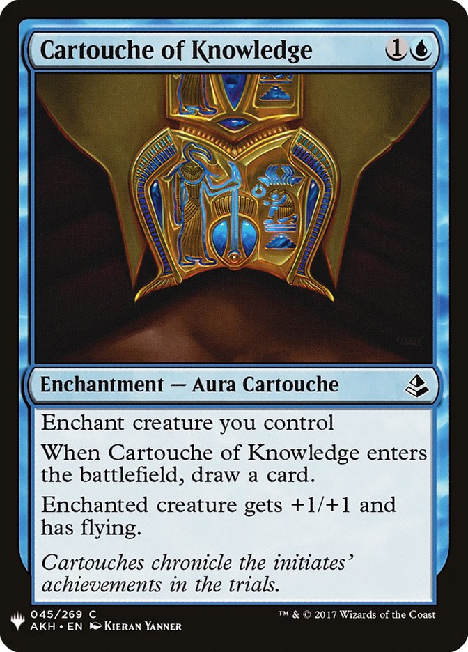 Cartouche of Knowledge [Mystery Booster] | Good Games Morley