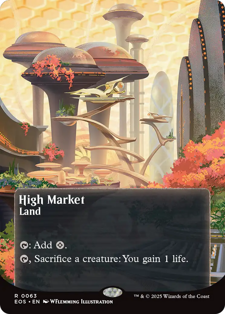 High Market (0063) (Borderless) [Edge of Eternities: Stellar Sights] | Good Games Morley