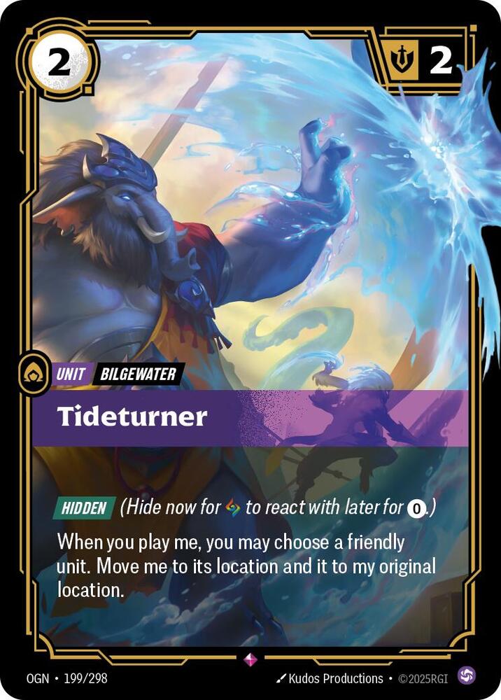Tideturner 199/298 (Origins)  - Foil | Good Games Morley