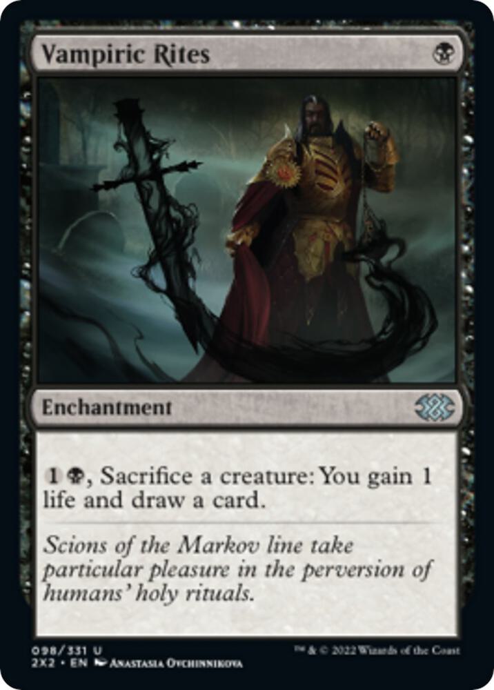 Vampiric Rites 98/331 (Double Masters 2022)  | Good Games Morley