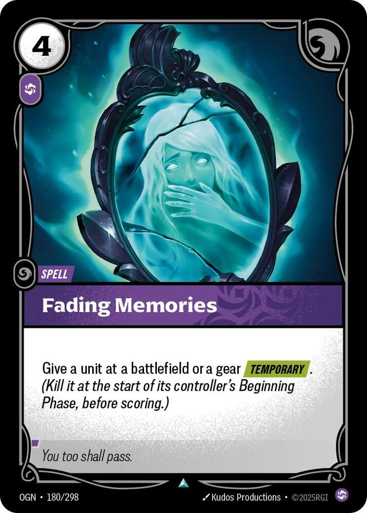Fading Memories 180/298 (Origins)  - Foil | Good Games Morley