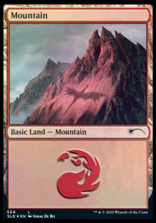 Mountain (Dragons) (564) [Secret Lair Drop Promos] | Good Games Morley