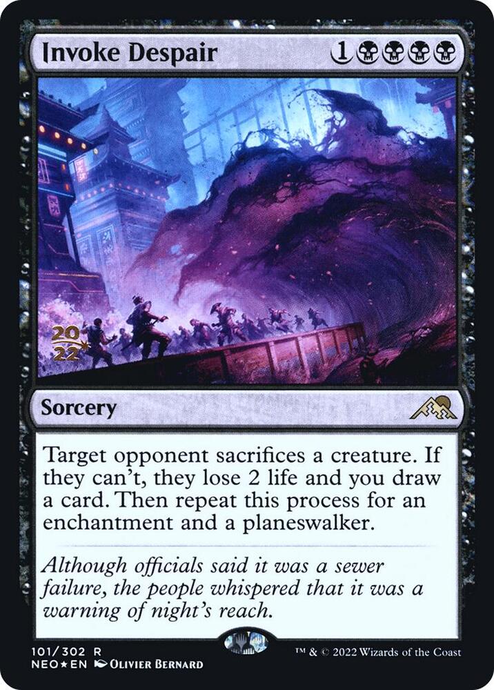 Invoke Despair 101s/157 (Prerelease Cards)  - Foil | Good Games Morley