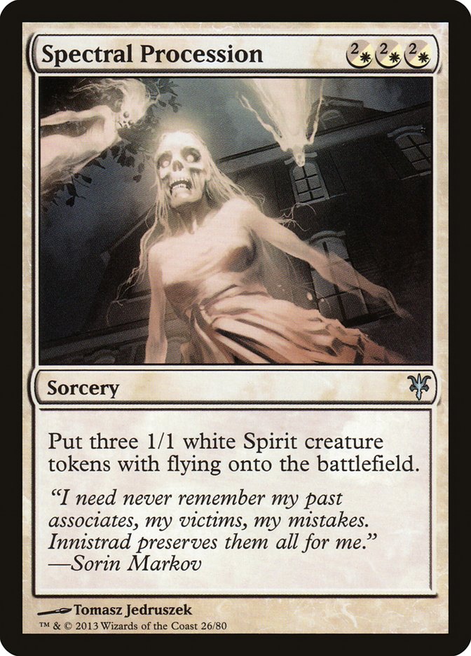 Spectral Procession [Duel Decks: Sorin vs. Tibalt] | Good Games Morley