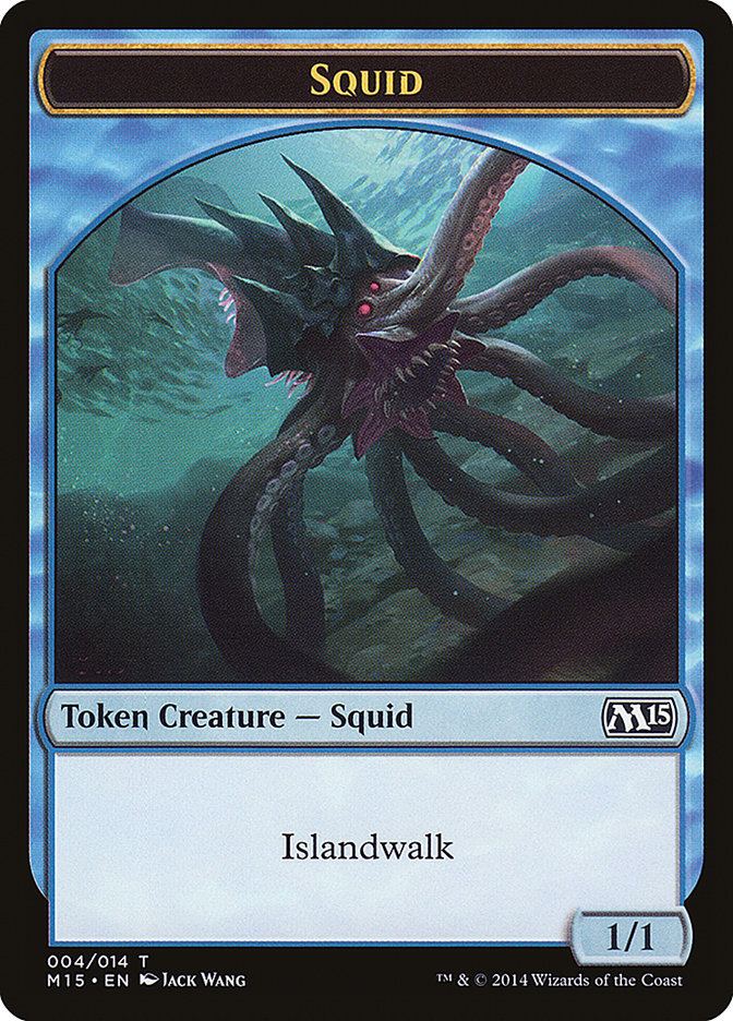 Squid Token [Magic 2015 Tokens] | Good Games Morley