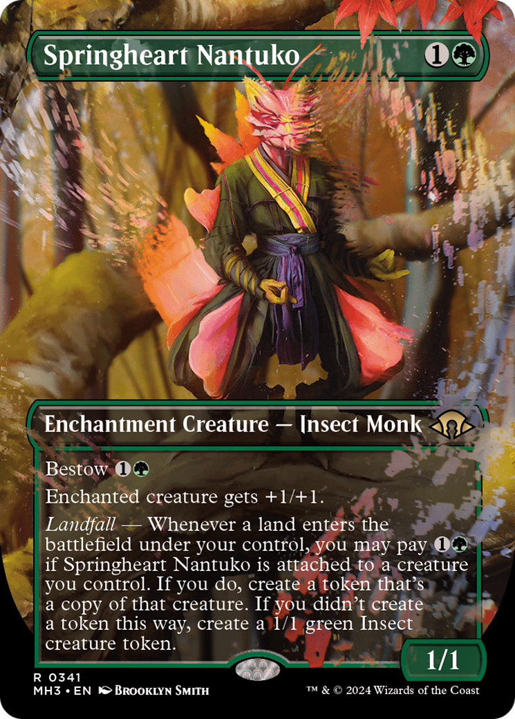 Springheart Nantuko (Borderless) [Modern Horizons 3] | Good Games Morley