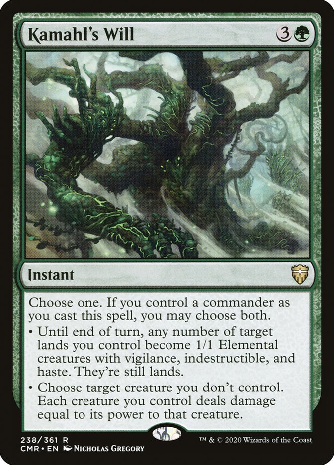 Kamahl's Will 238 (Commander Legends)  - Foil | Good Games Morley