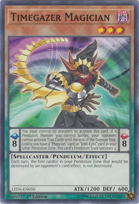 Timegazer Magician [LED6-EN050] Common | Good Games Morley