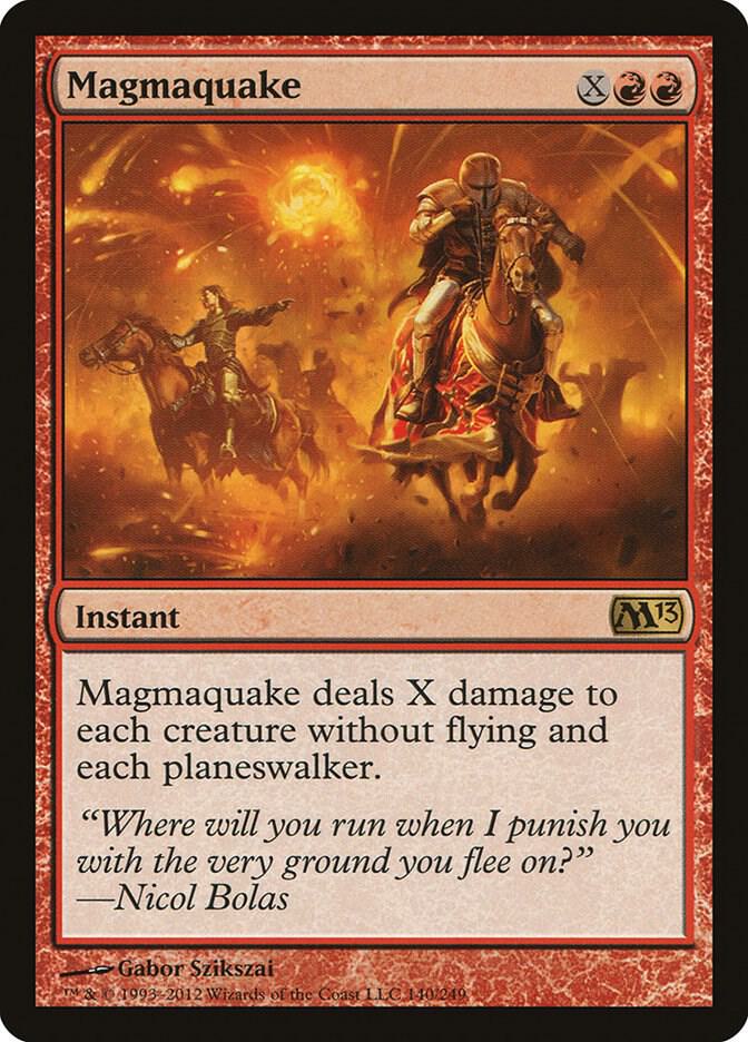 Magmaquake 140/249 (Magic 2013 (M13))  - Foil | Good Games Morley