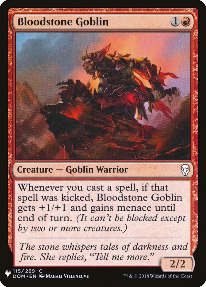 Bloodstone Goblin [Mystery Booster] | Good Games Morley