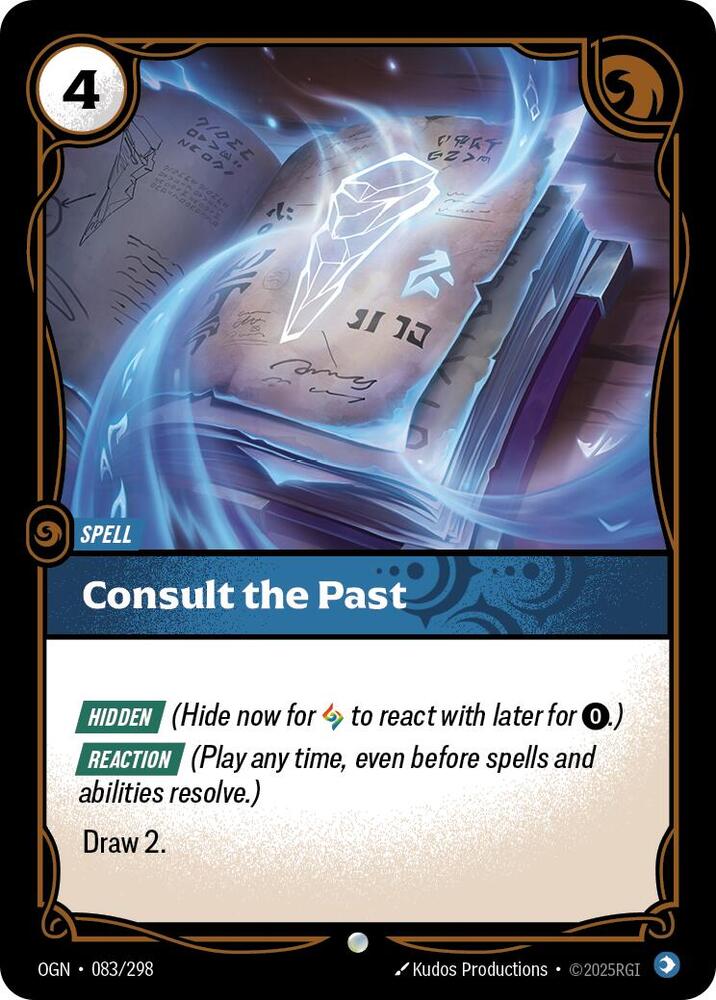 Consult the Past 083/298 (Origins)  - Foil | Good Games Morley