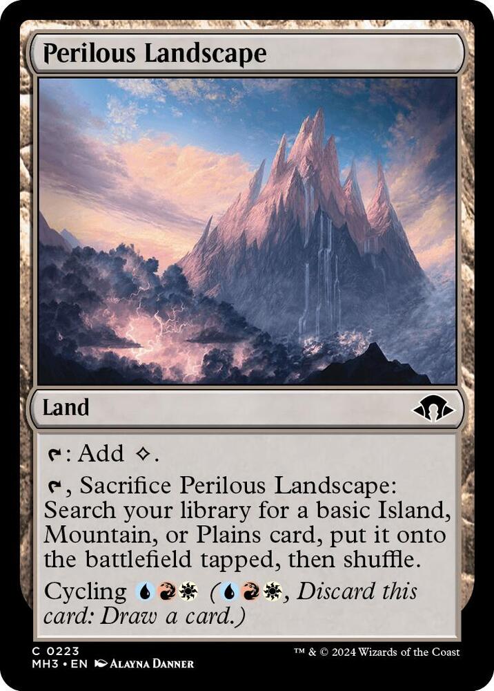 Perilous Landscape 223 (Modern Horizons 3)  - Foil | Good Games Morley