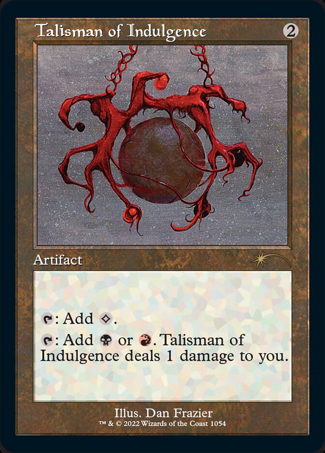 Talisman of Indulgence (Foil Etched) [Secret Lair Drop Series] | Good Games Morley