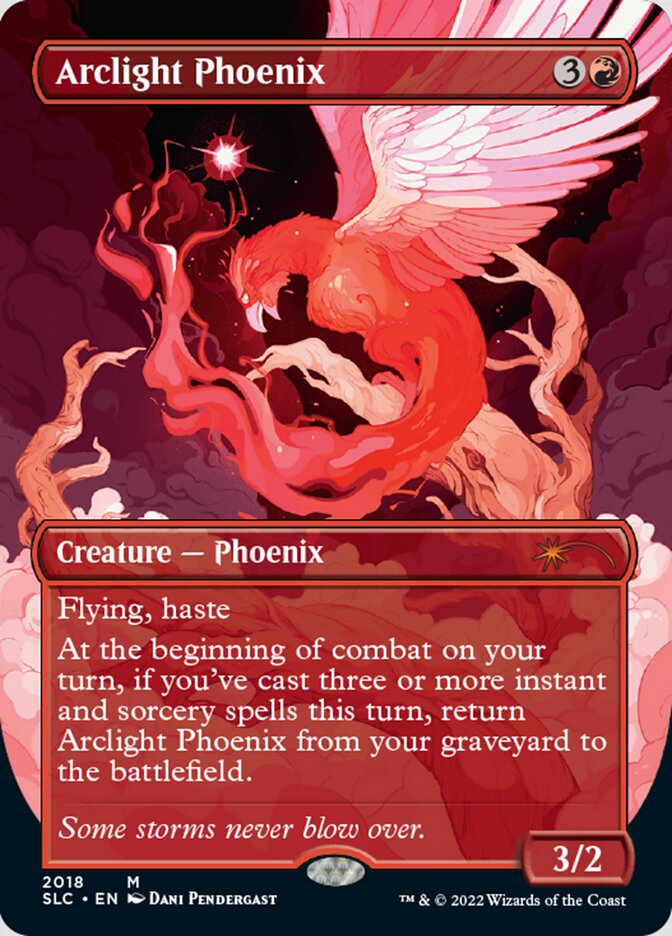 Arclight Phoenix (Borderless) [Secret Lair Countdown Kit] | Good Games Morley