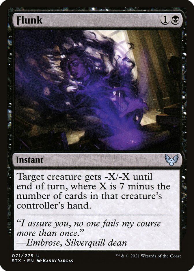 Flunk 71 (Strixhaven: School of Mages)  - Foil | Good Games Morley
