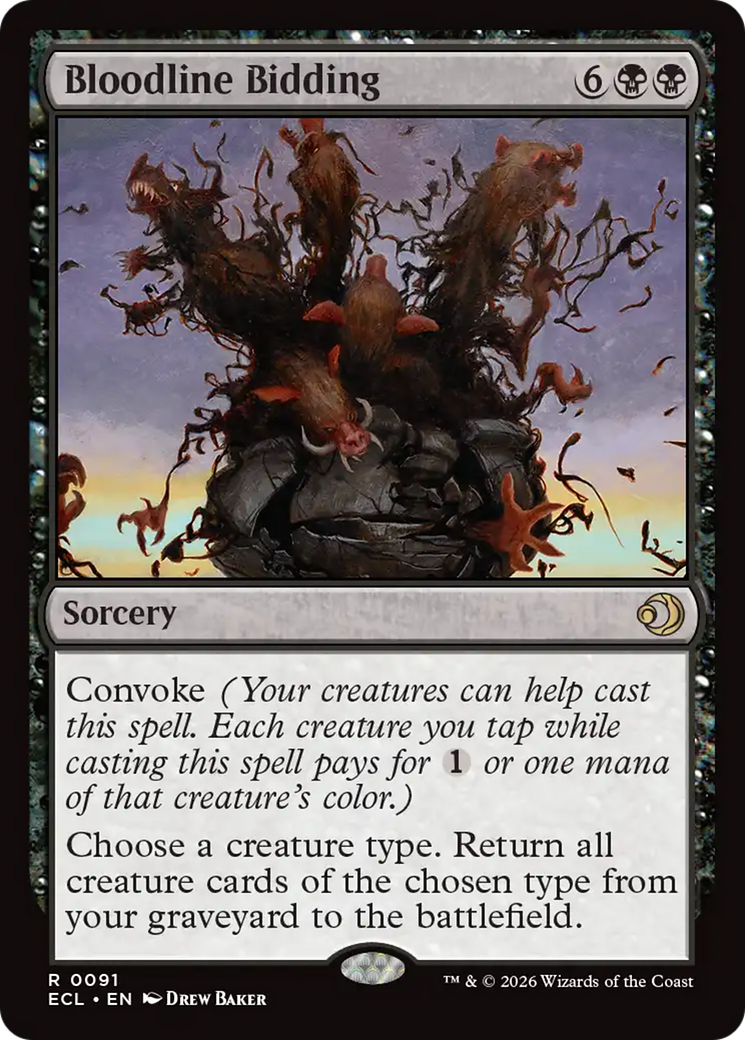 Bloodline Bidding [Lorwyn Eclipsed] | Good Games Morley