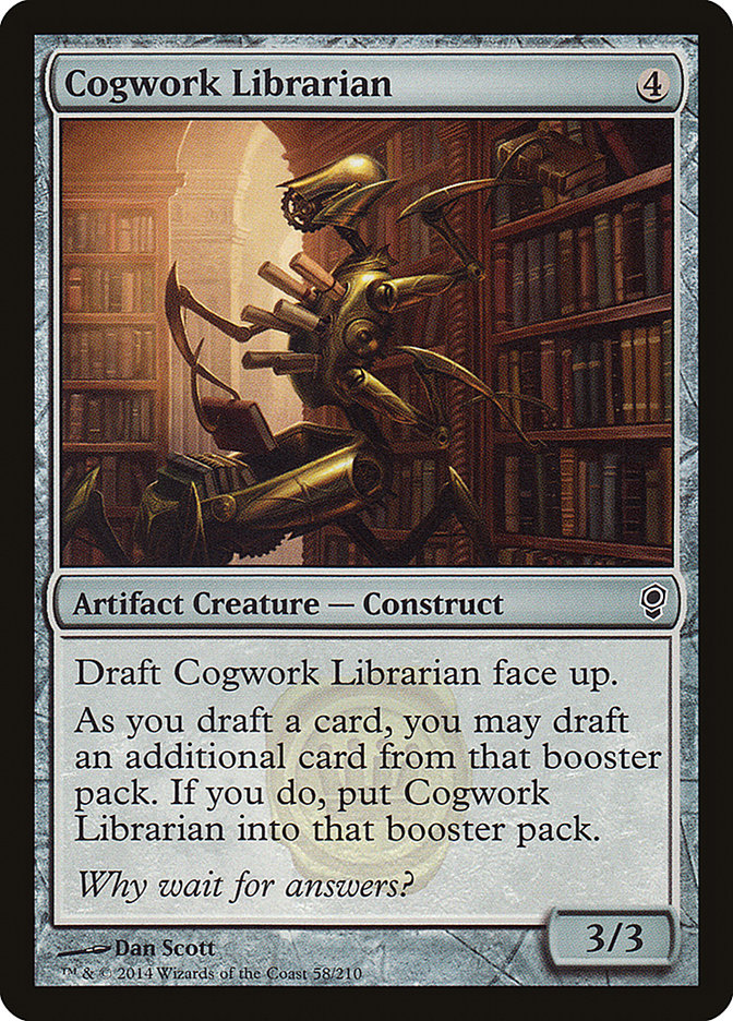 Cogwork Librarian 58/210 (Conspiracy)  | Good Games Morley