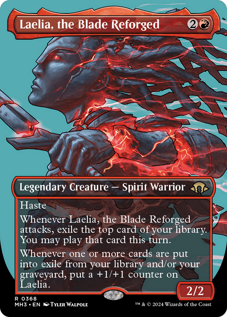 Laelia, the Blade Reforged (Borderless) [Modern Horizons 3] | Good Games Morley