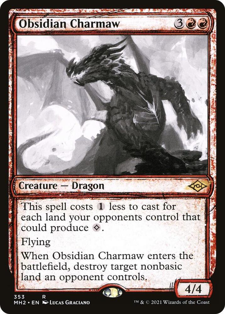 Obsidian Charmaw Showcase 353 (Modern Horizons 2)  | Good Games Morley