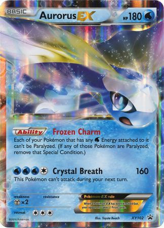 Aurorus EX (XY102) (Jumbo Card) [XY: Black Star Promos] | Good Games Morley