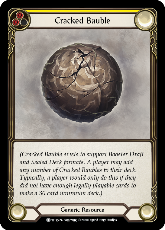 Cracked Bauble [U-WTR224] (Welcome to Rathe Unlimited)  Unlimited Normal | Good Games Morley