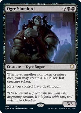 Ogre Slumlord 104/62 (Commander: Adventures in the Forgotten Realms)  | Good Games Morley