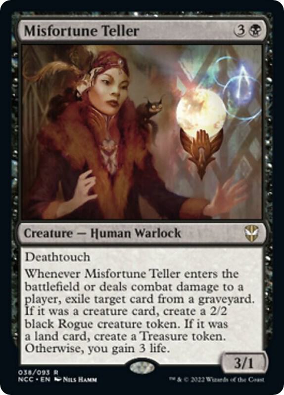 Misfortune Teller 38 (Commander: Streets of New Capenna)  | Good Games Morley