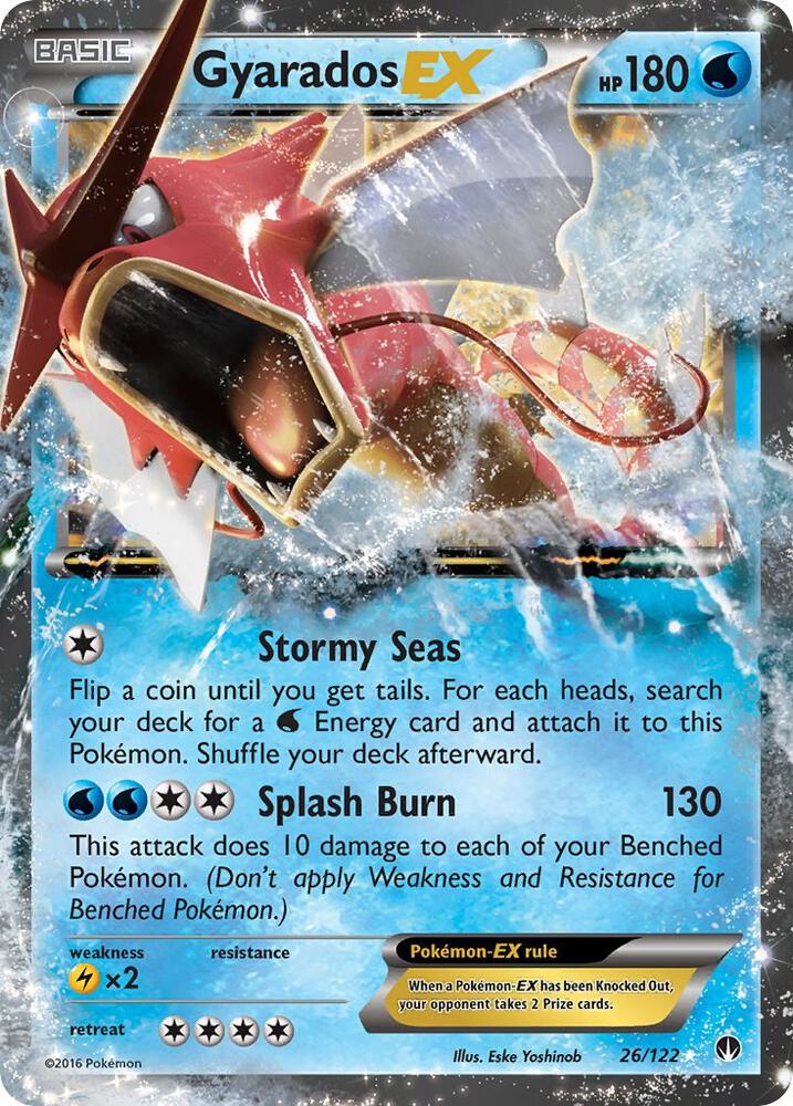 Gyarados EX 26/122 (XY - BREAKpoint)  - Holofoil | Good Games Morley