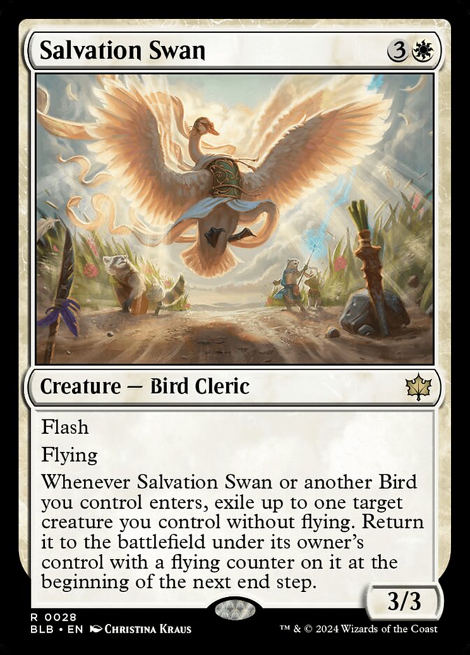 Salvation Swan 28 (Bloomburrow)  | Good Games Morley