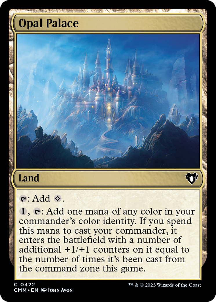 Opal Palace [Commander Masters] | Good Games Morley