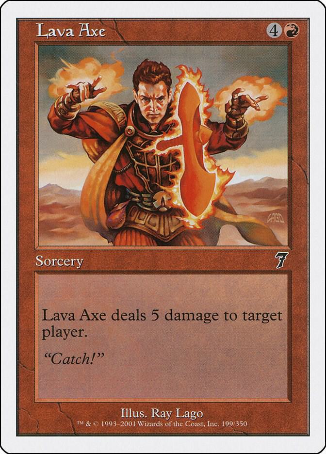 Lava Axe 199/350 (7th Edition)  | Good Games Morley