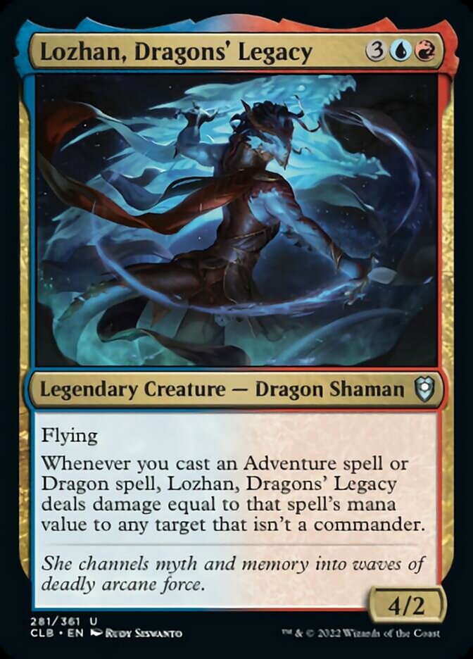 Lozhan, Dragons' Legacy [Commander Legends: Battle for Baldur's Gate] | Good Games Morley