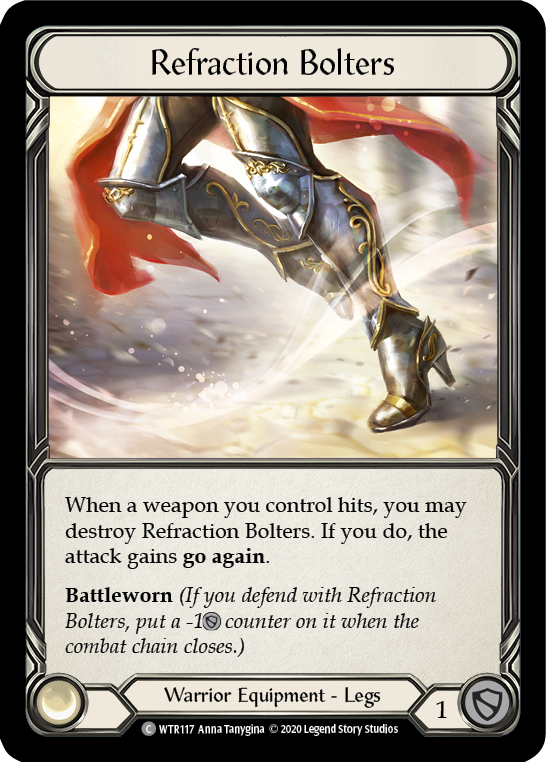 Refraction Bolters [U-WTR117] (Welcome to Rathe Unlimited)  Unlimited Rainbow Foil | Good Games Morley