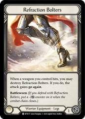 Refraction Bolters [U-WTR117] (Welcome to Rathe Unlimited)  Unlimited Rainbow Foil | Good Games Morley