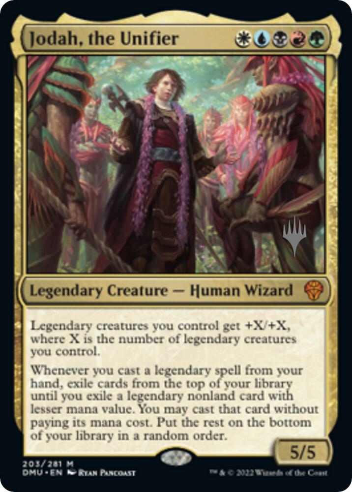 Jodah the Unifier 203p/161 (Promo Pack: Dominaria United)  | Good Games Morley