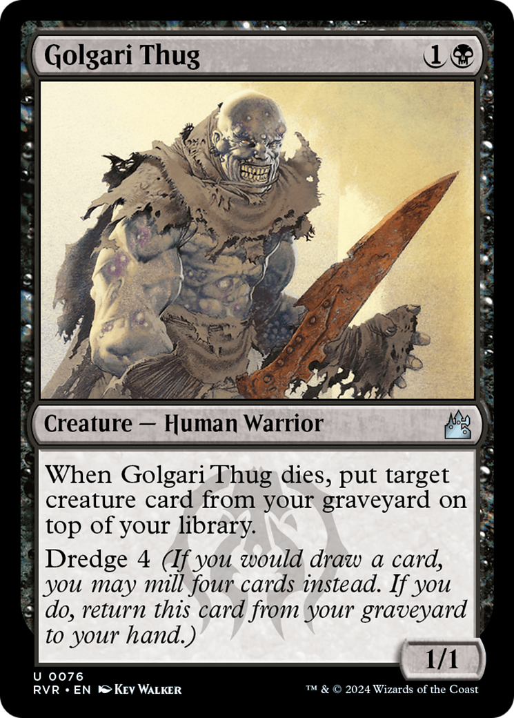 Golgari Thug [Ravnica Remastered] | Good Games Morley