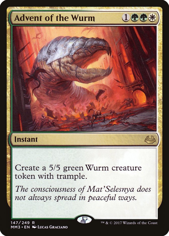 Advent of the Wurm 147/249 (Modern Masters 2017)  | Good Games Morley